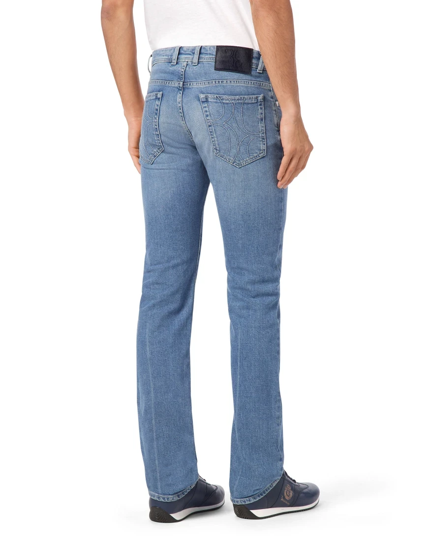 джинсы прямые  OADC-MDT3987-BTE001N_07 по акции