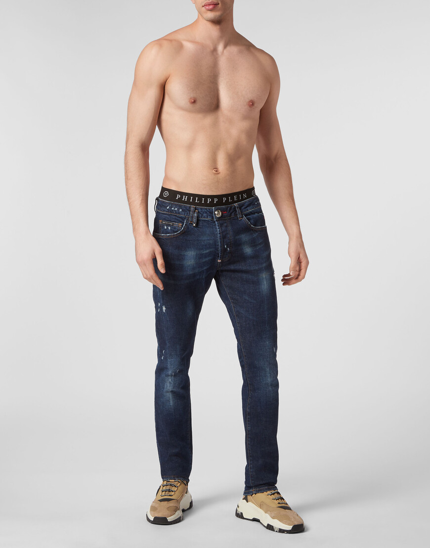 джинсы прямые  PACC-MDT3492-PDE004N_09GD с промокодом