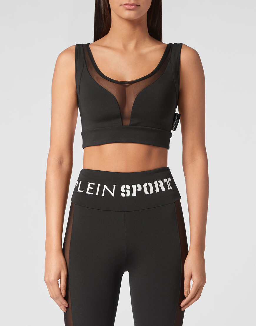 

Спортивный Топ Plein Sport, Черный