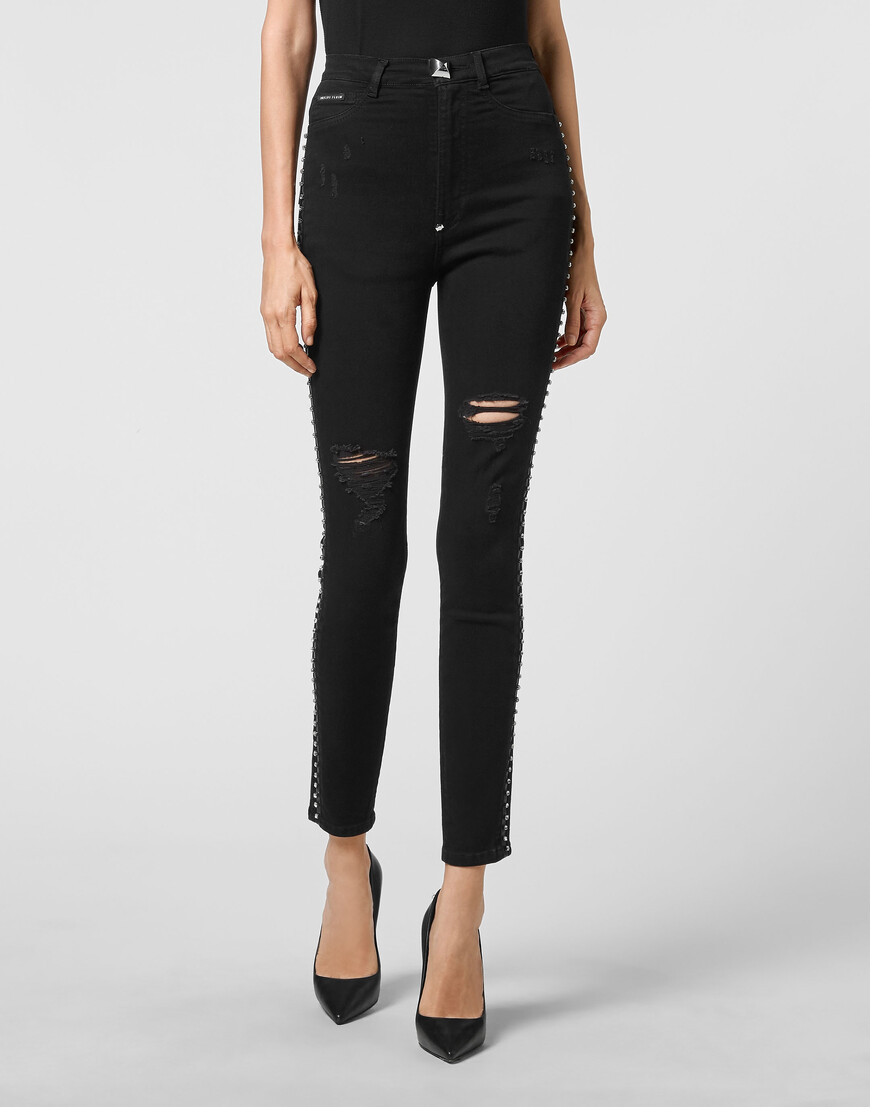 

Скинни Philipp Plein, Черный