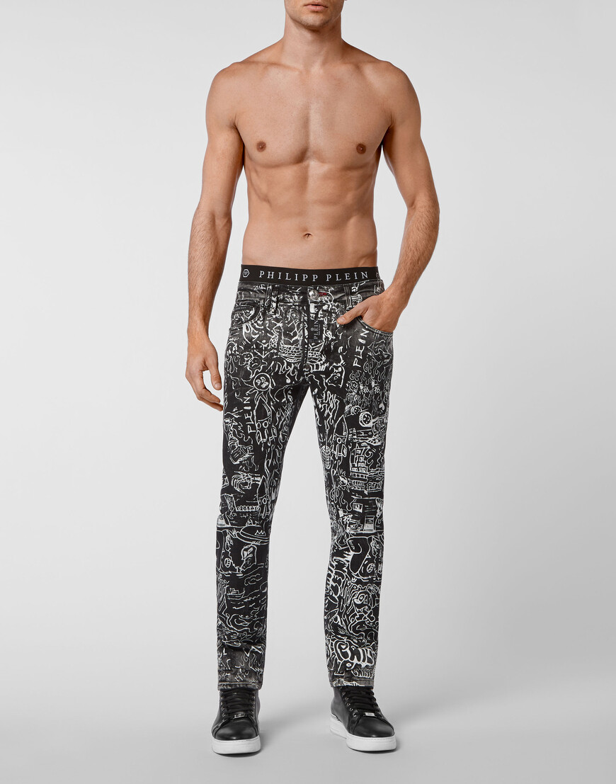 джинсы прямые  FABC-MDT3063-PDE004N_11MI с промокодом