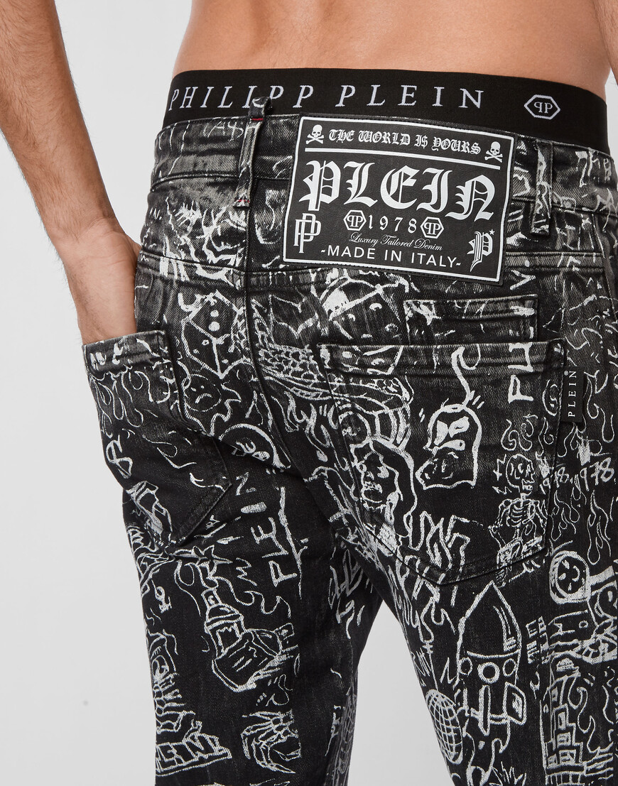 джинсы прямые  FABC-MDT3063-PDE004N_11MI купить с доставкой