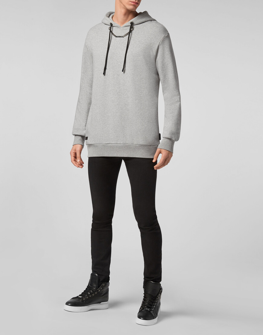 

Худи Philipp Plein, Серый