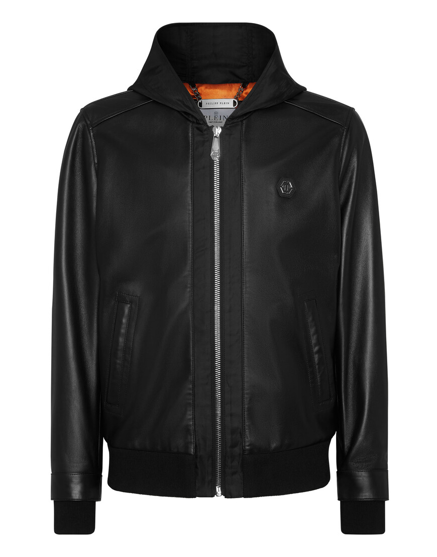 

Кожаная Куртка Philipp Plein, Черный