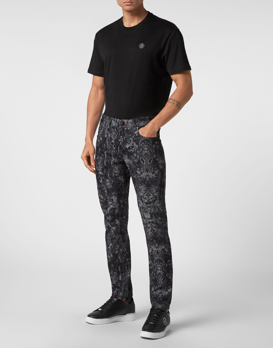 

Джинсы Прямые Philipp Plein, Черный