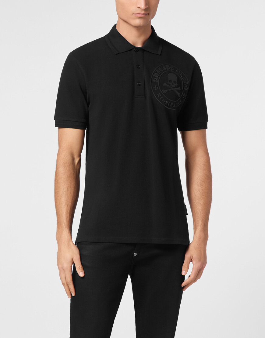 

Поло Philipp Plein, Черный
