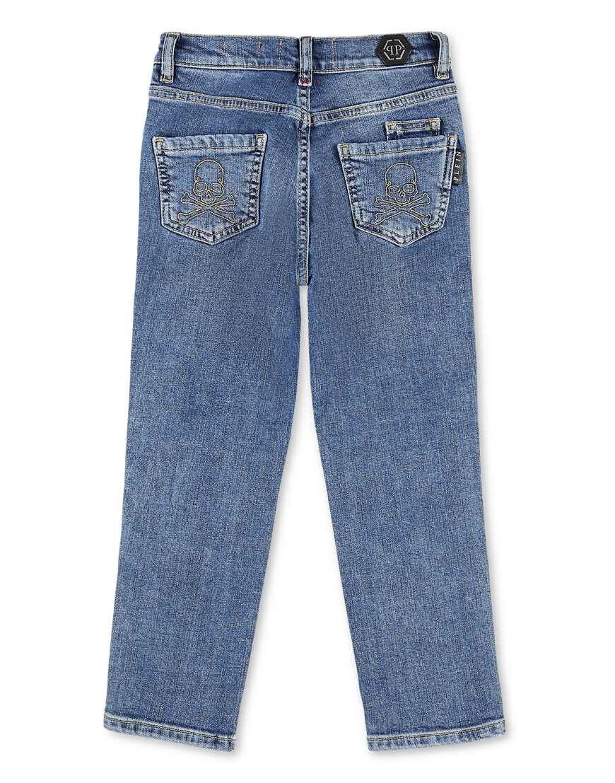 

Джинсы Прямые Philipp Plein, Синий