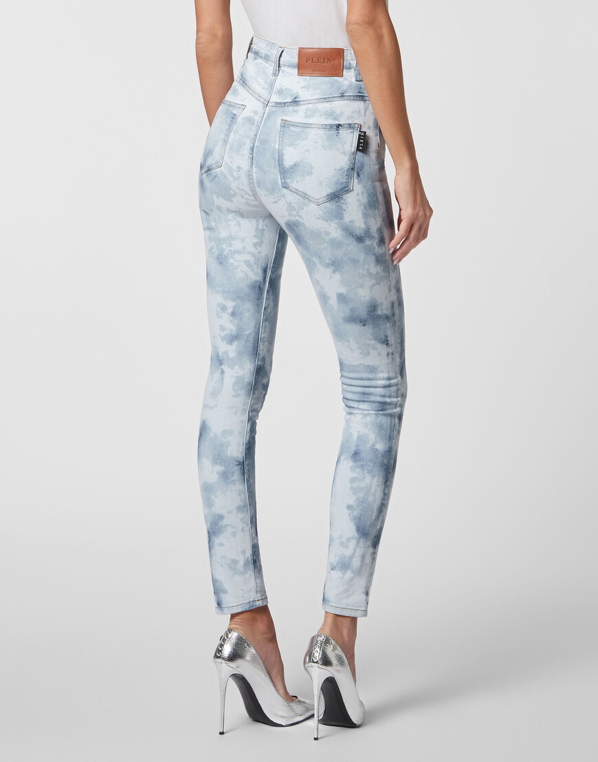 

Скинни Philipp Plein, Голубой