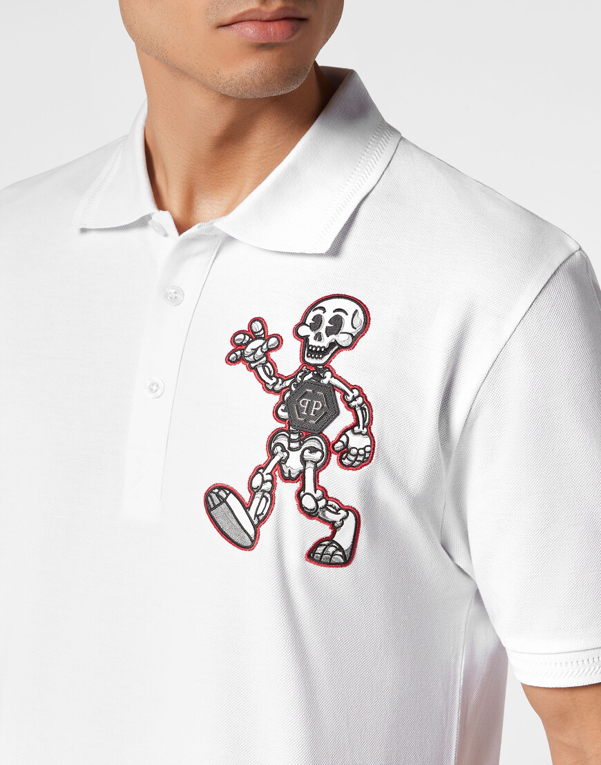 

Поло Philipp Plein, Белый
