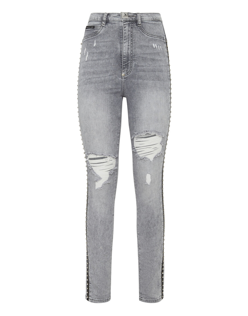 

Скинни Philipp Plein, Серый
