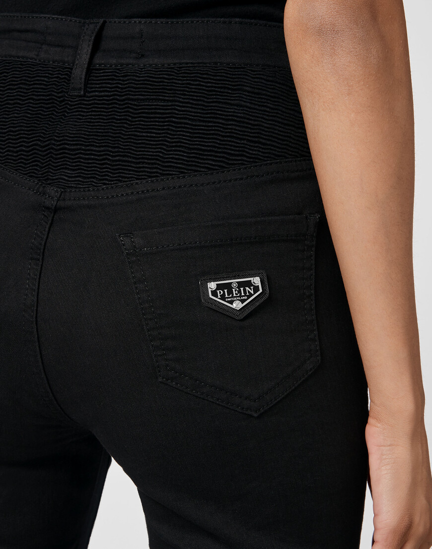 джинсы с высокой посадкой  AAAC-WDT1719-PDE004N_02LC купить с доставкой