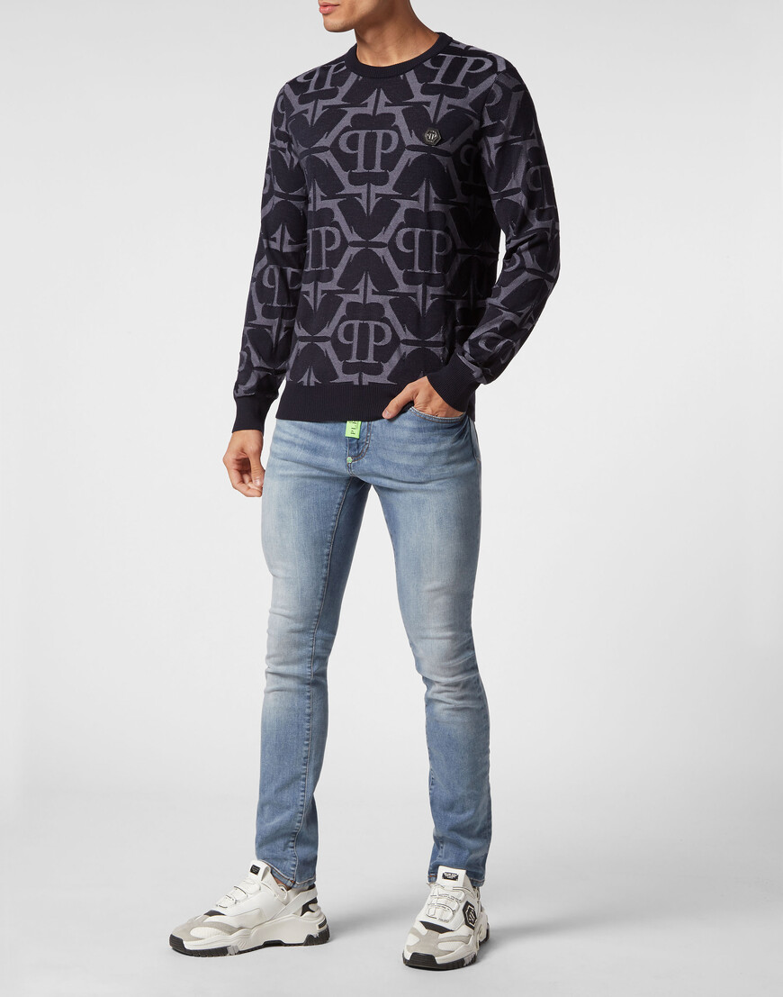 

Свитер Philipp Plein, Синий