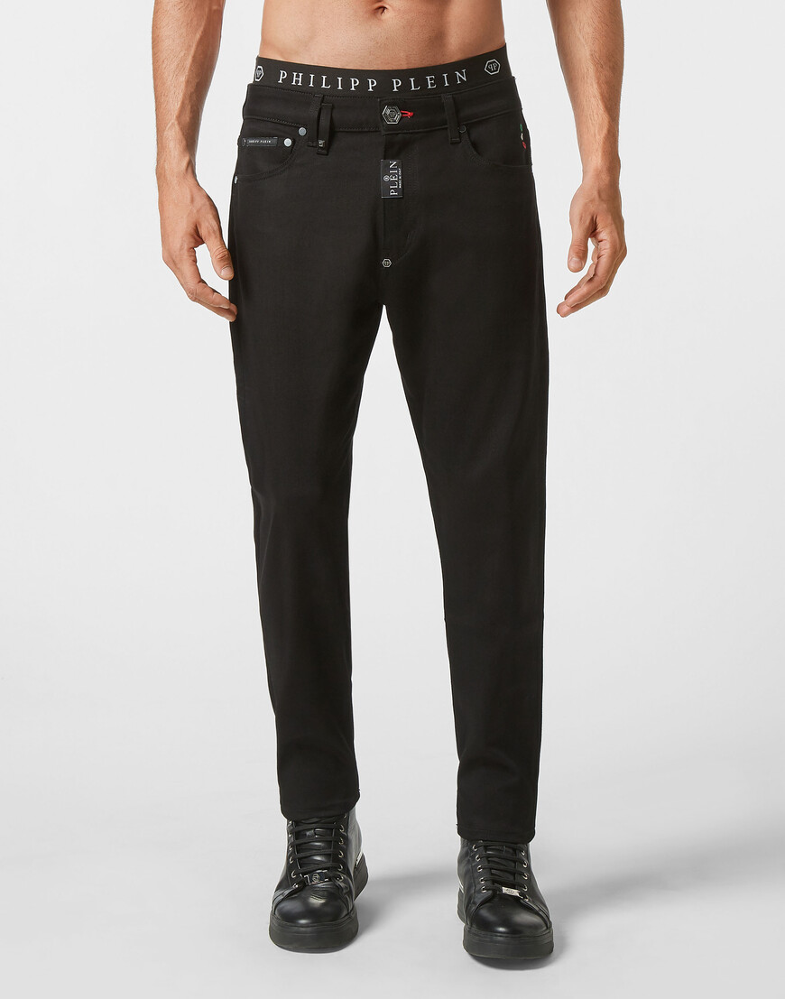 

Джинсы Прямые Philipp Plein, Черный
