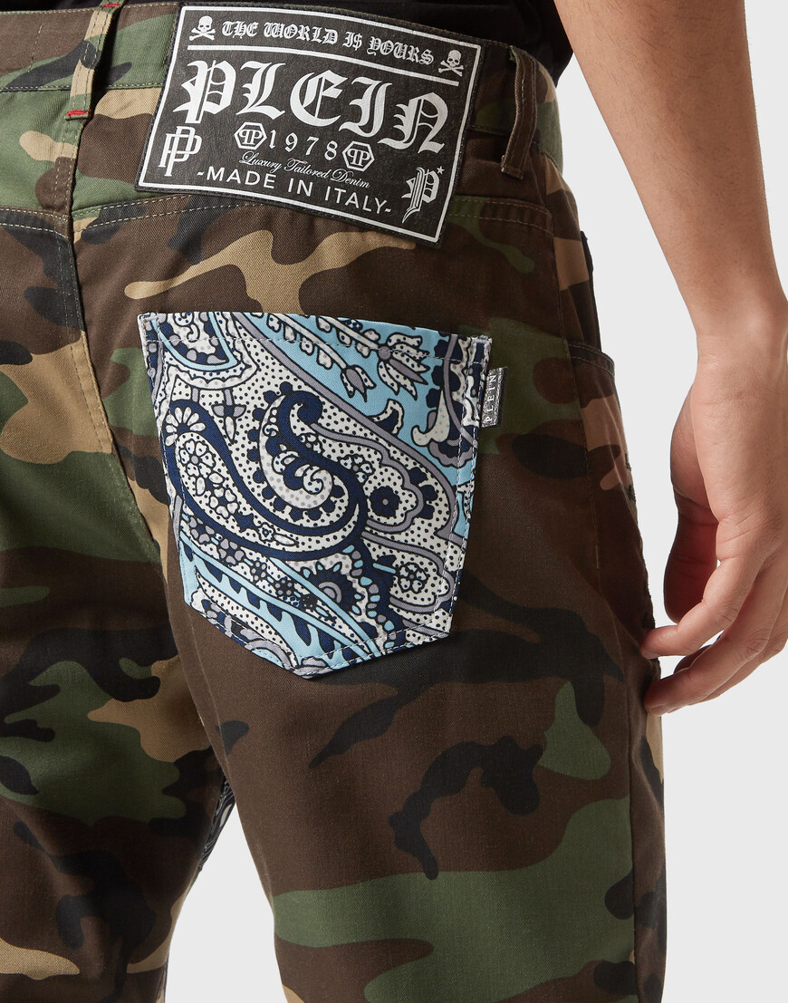 джинсы прямые  FACC-MDT3575-PDE004N_50 купить с доставкой