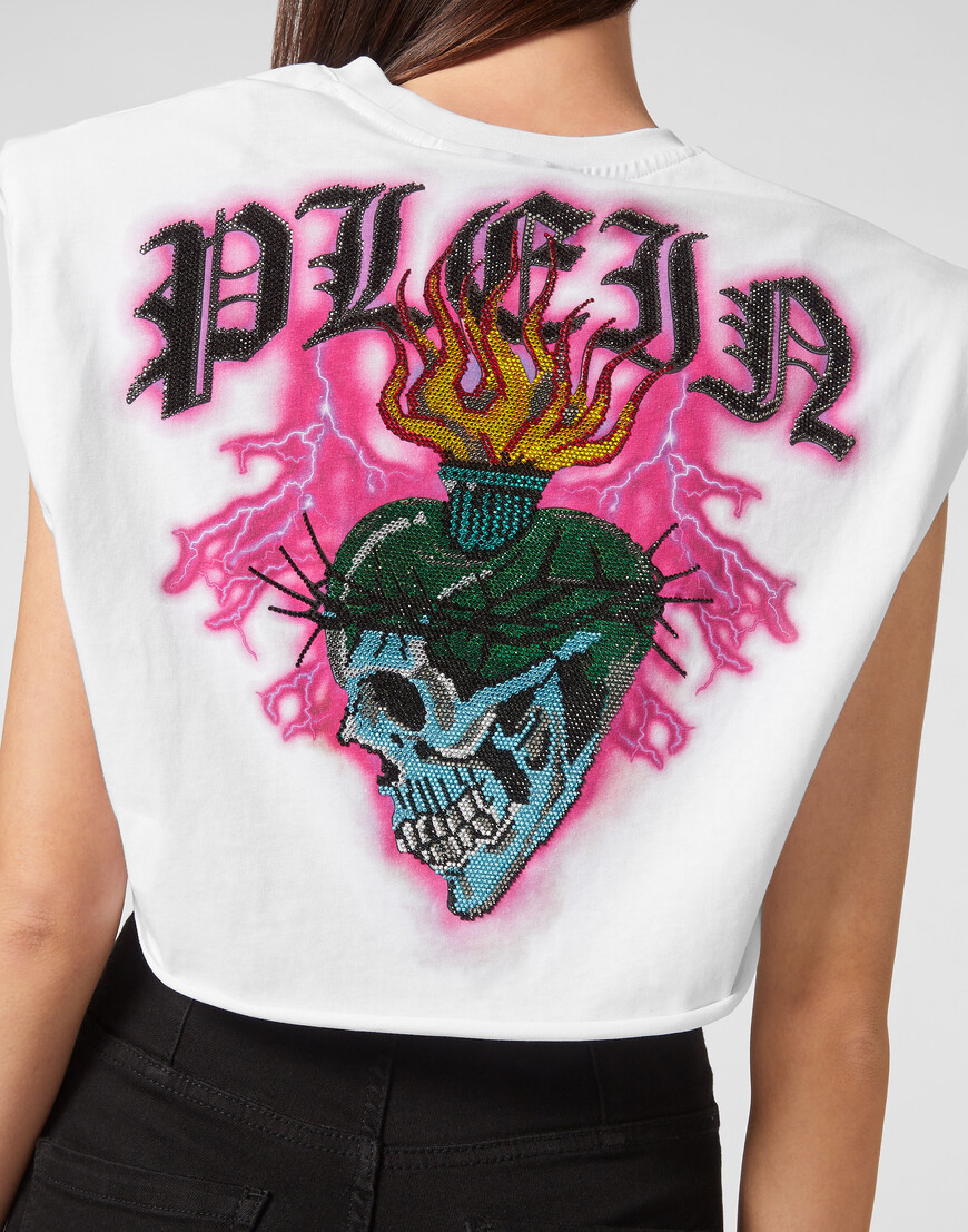 

Спортивный Топ Philipp Plein, Белый