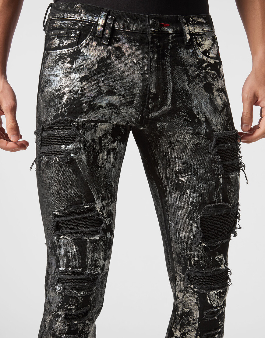 

Джинсы Прямые И Зауженные Philipp Plein, Черный