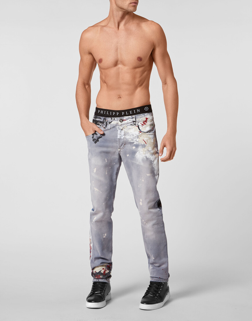 джинсы прямые  FABC-MDT3069-PDE004N_14MI с промокодом