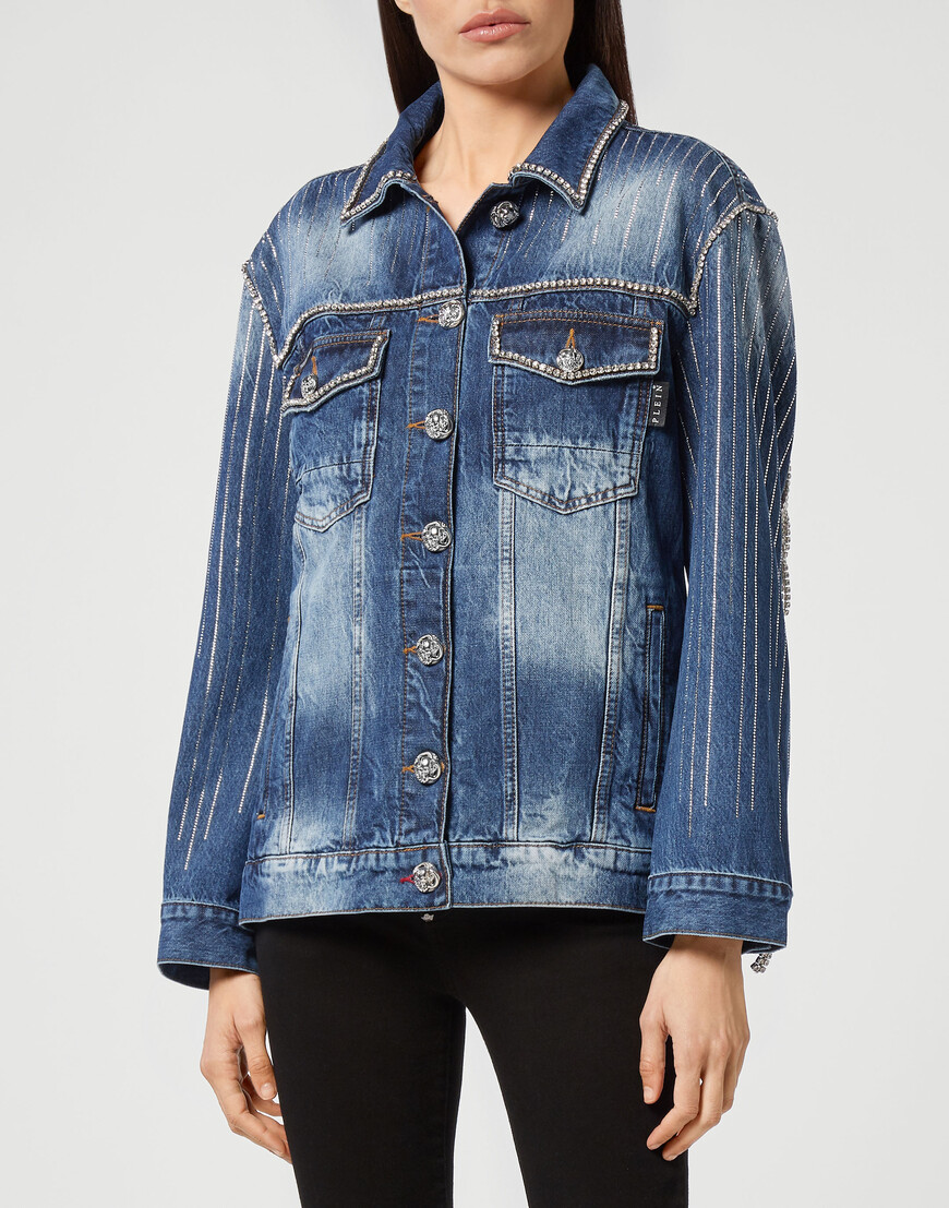 

Джинсовая Куртка Philipp Plein, Синий