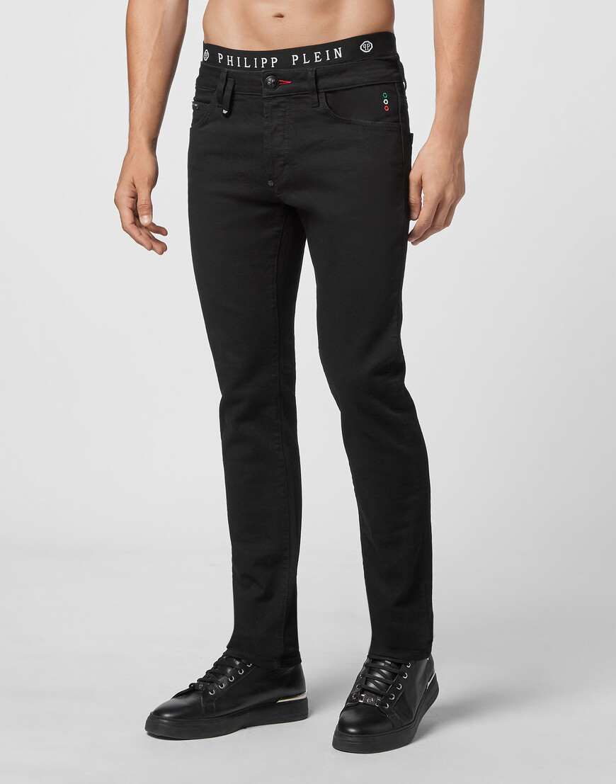 

Джинсы Прямые Philipp Plein, Черный