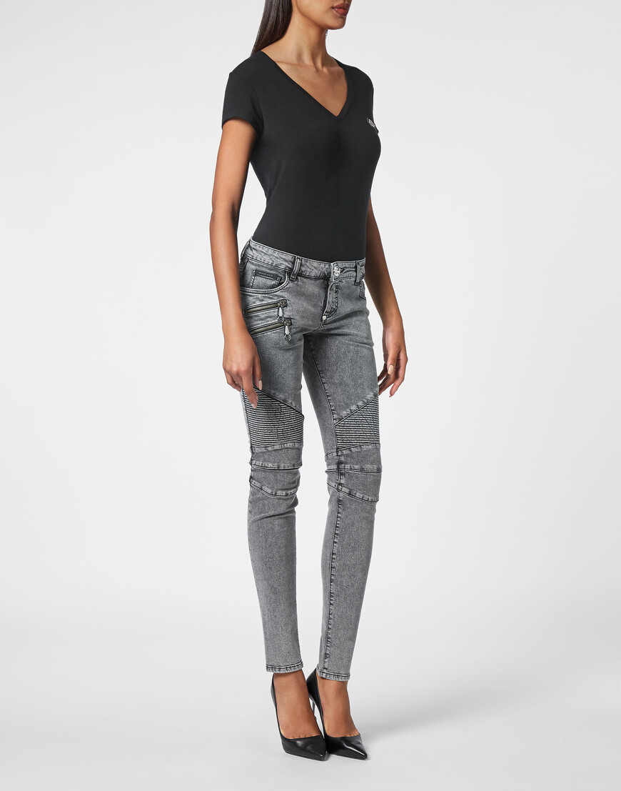 джинсы зауженные  FABC-WDT2094-PDE004N_13MI с промокодом