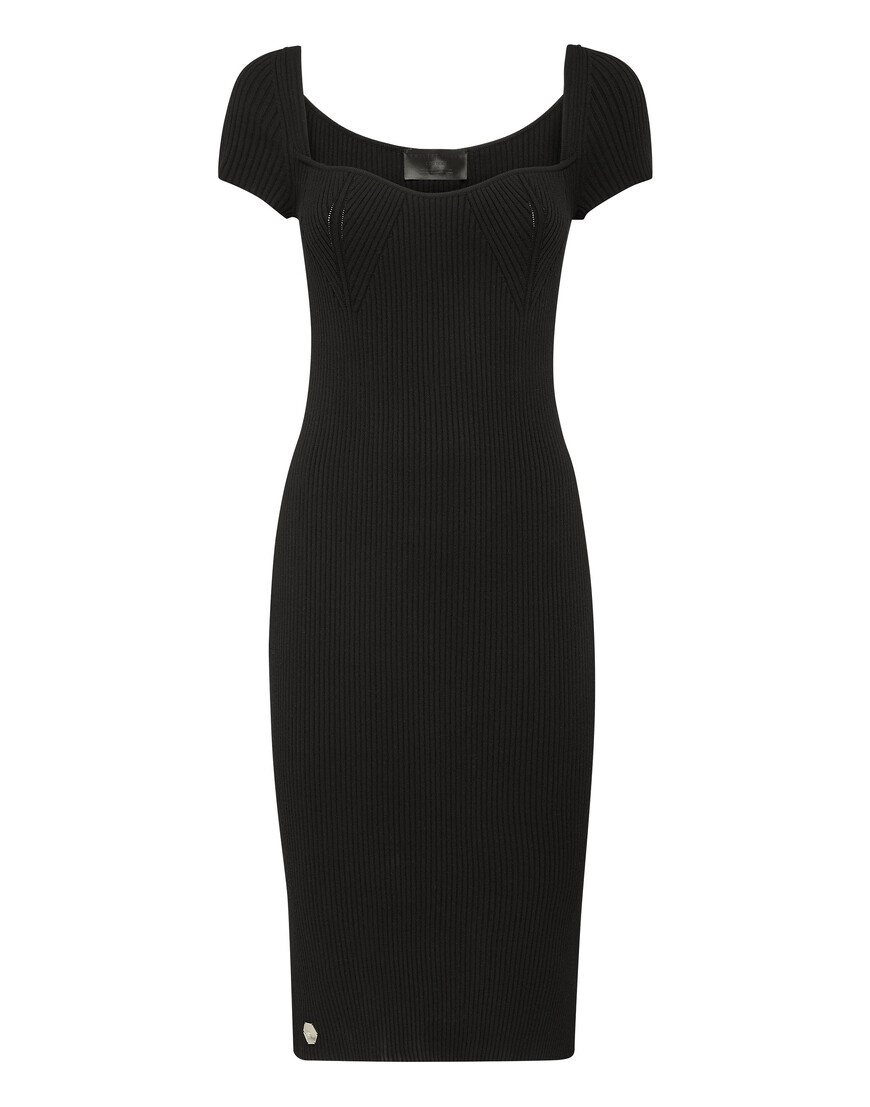 трикотажное платье  FABC-WKG0321-PKN002N_02 по акции