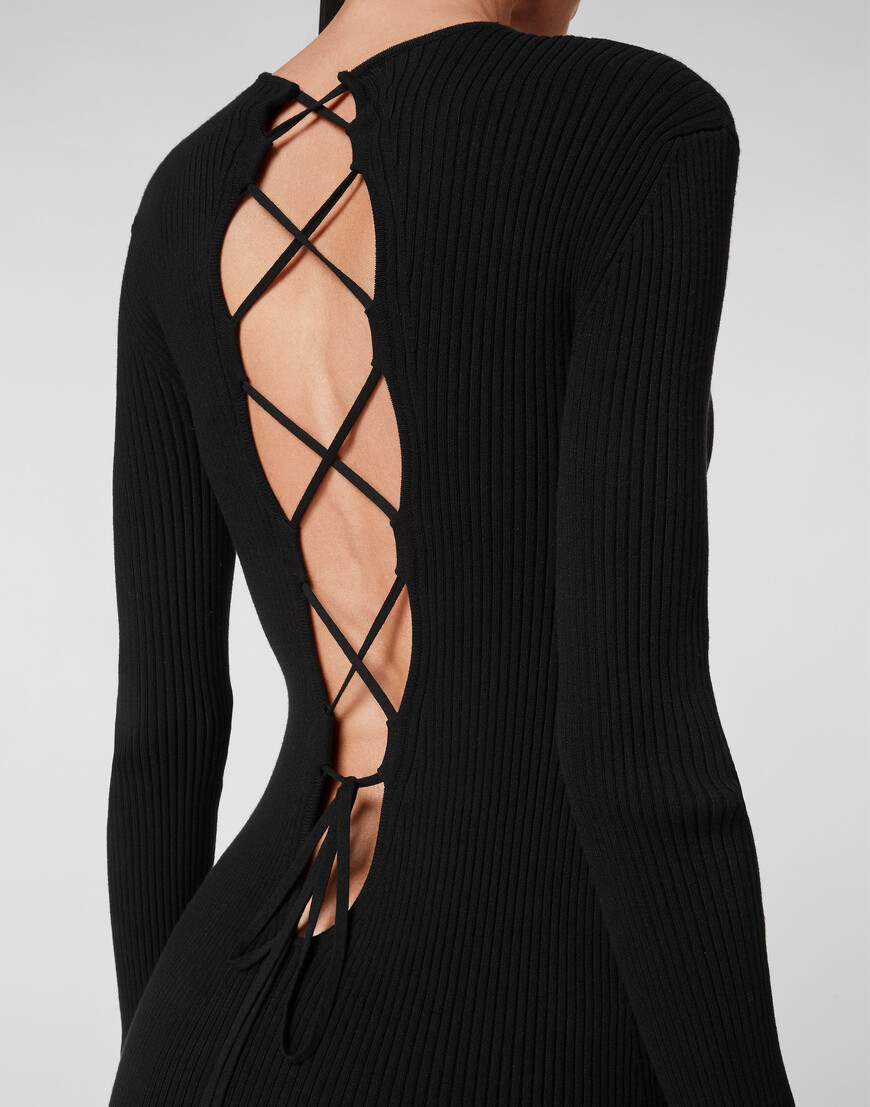 трикотажное платье  FABC-WKG0323-PKN002N_02 купить с доставкой