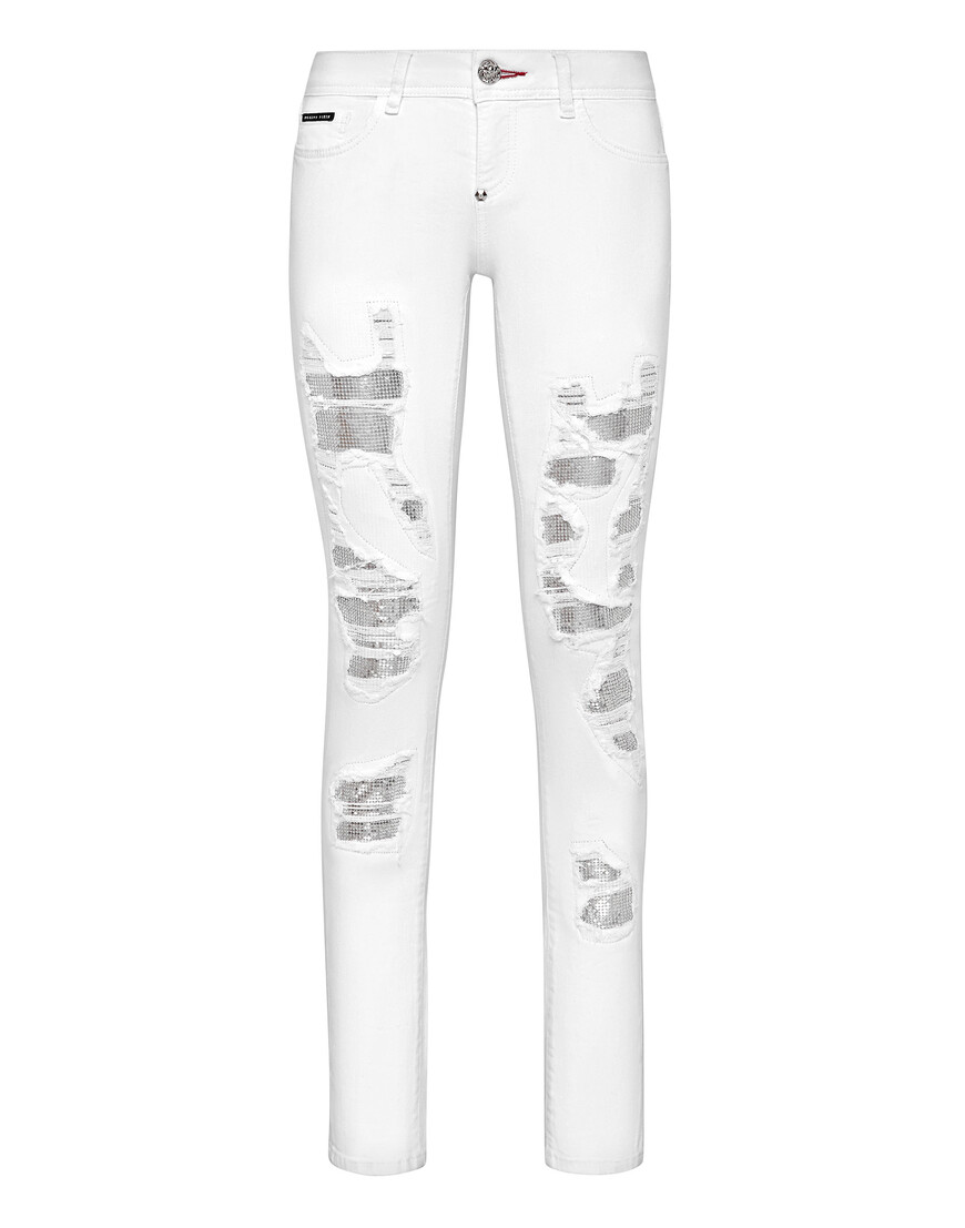 

Джинсы Зауженные Philipp Plein, Белый
