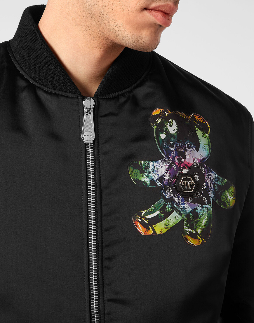 бомбер  из америки вид сбоку