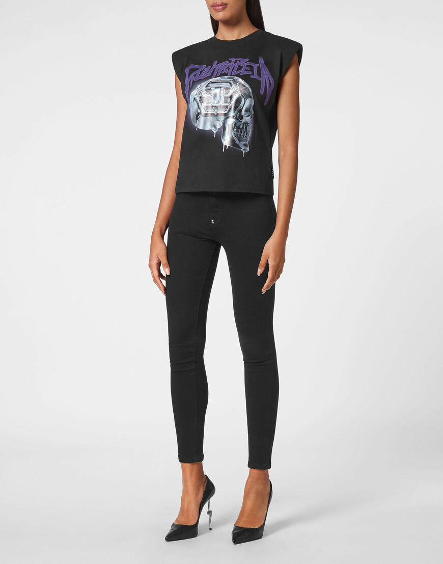 

Спортивный Топ Philipp Plein, Черный