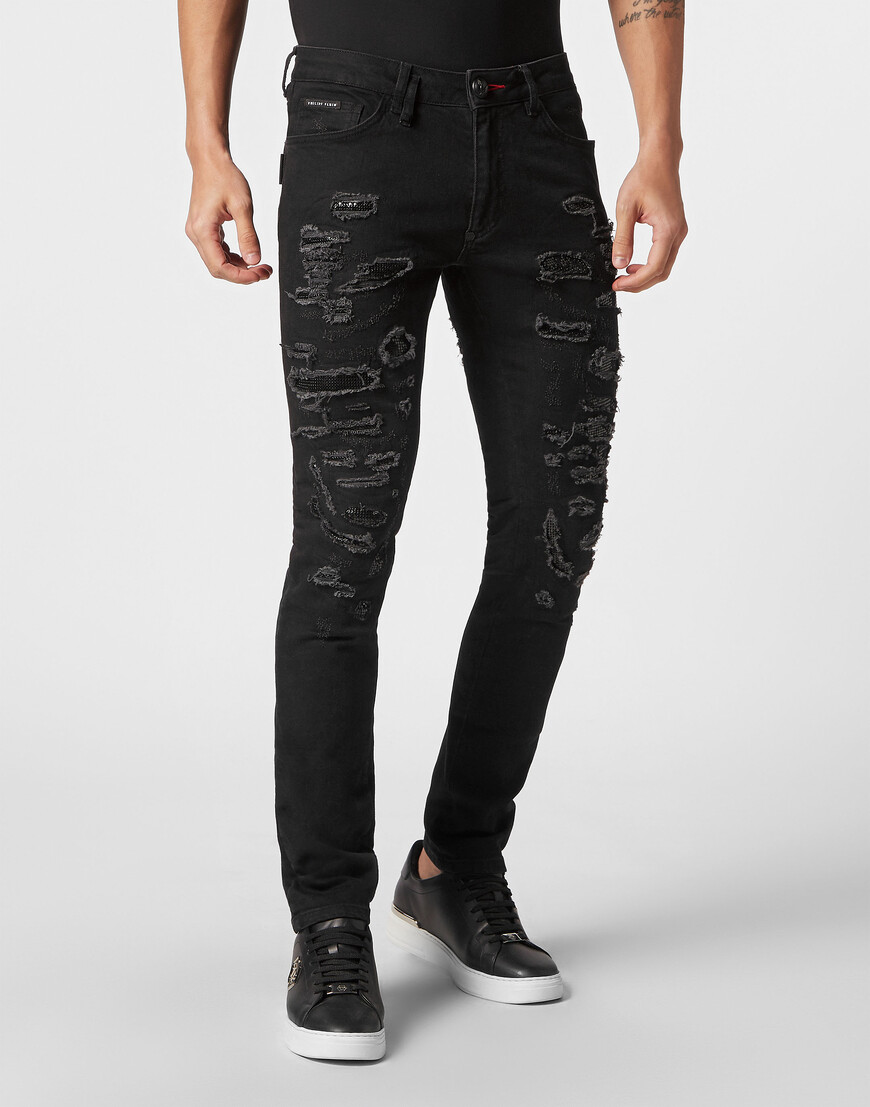 

Джинсы Зауженные Philipp Plein, Черный