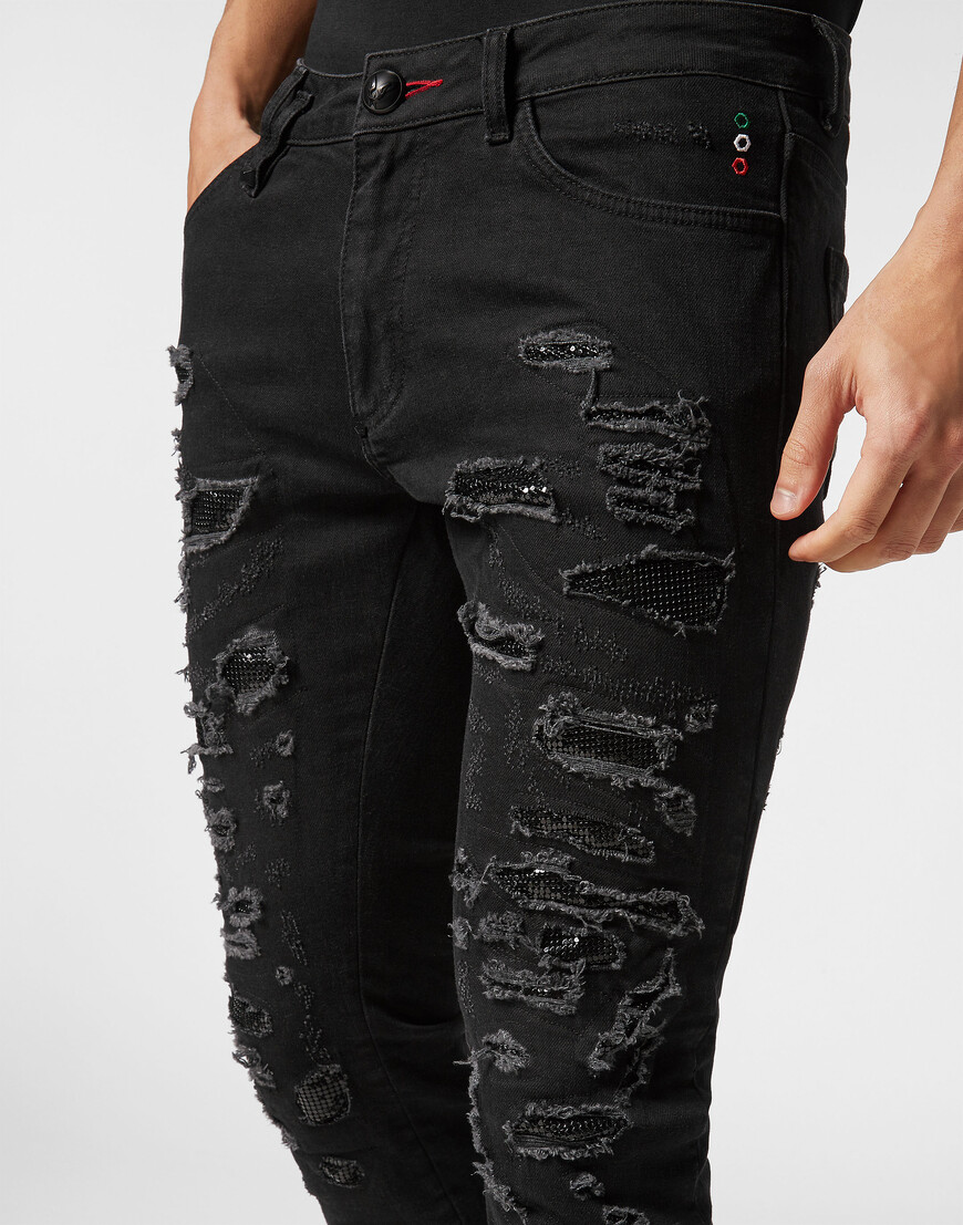 джинсы зауженные  AACC-MDT3634-PDE004N_02NH купить с доставкой