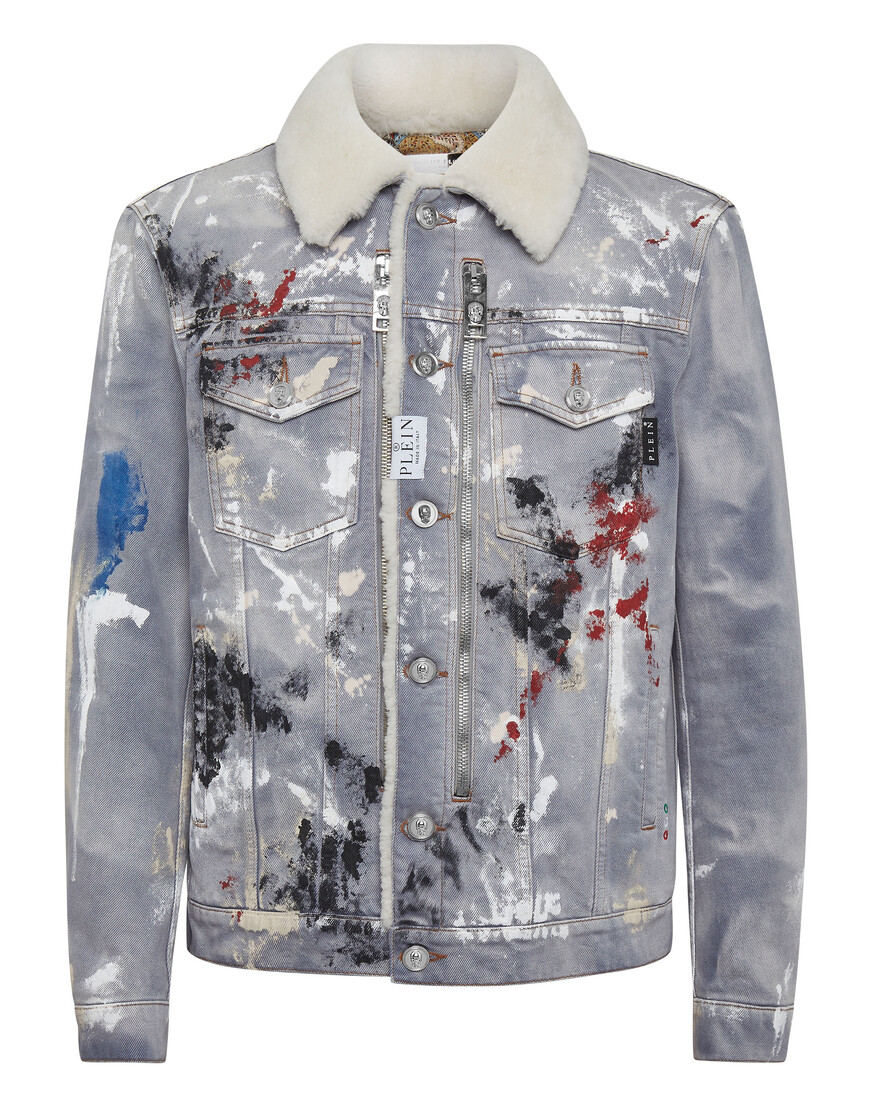 

Джинсовая Куртка Philipp Plein, Синий