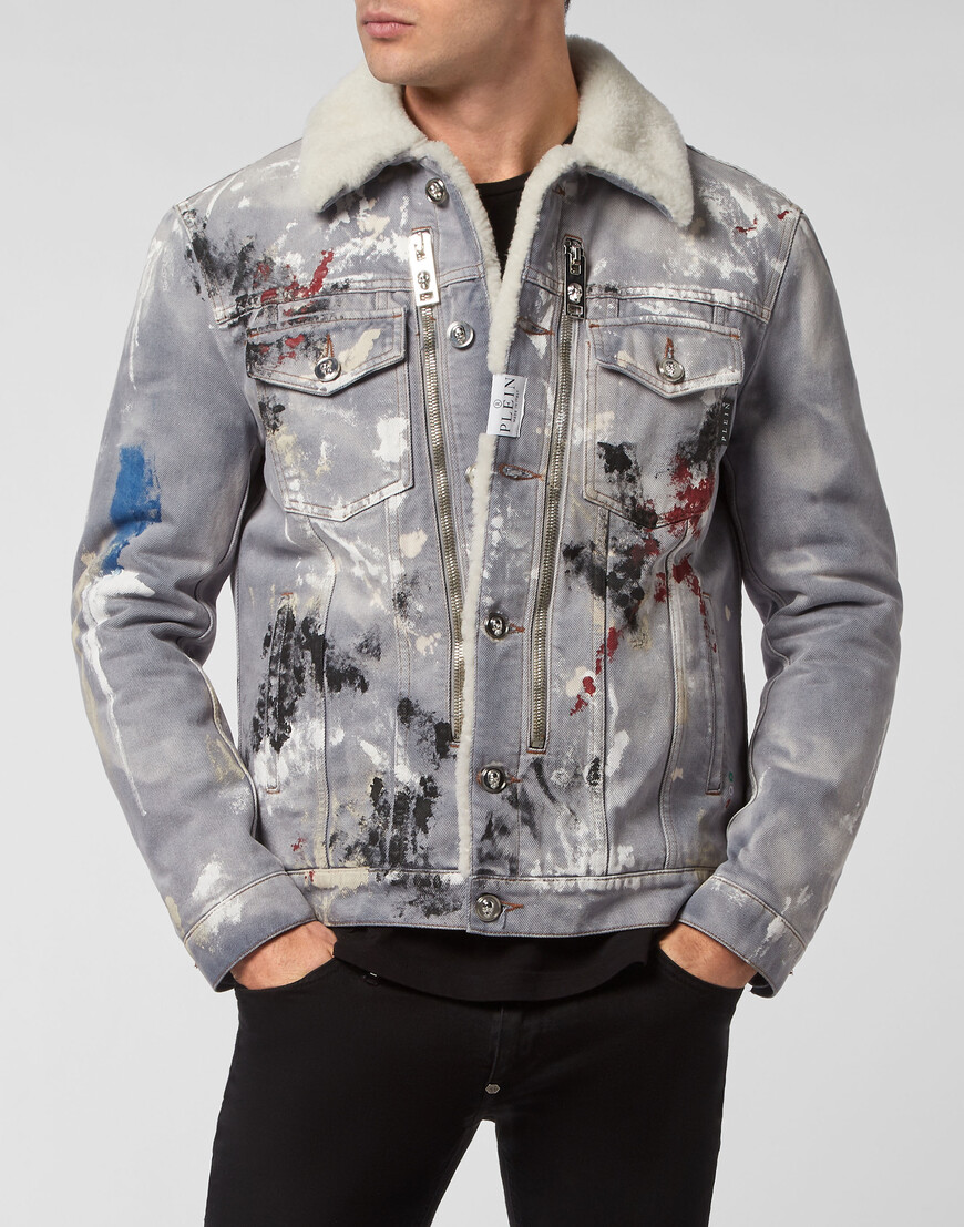 

Джинсовая Куртка Philipp Plein, Синий