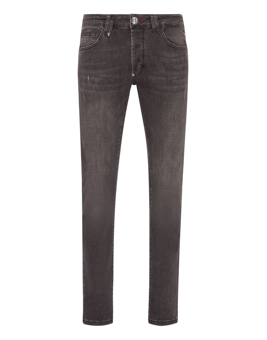 

Джинсы Прямые Philipp Plein, Серый