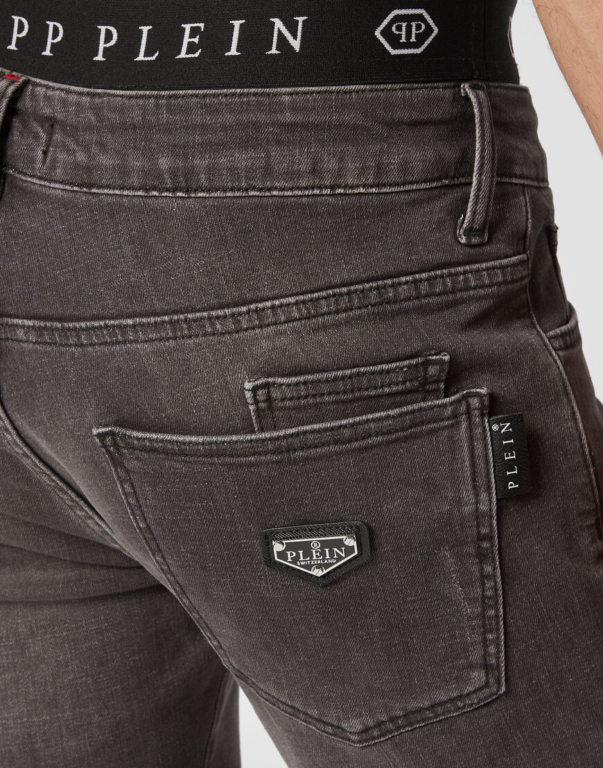 

Джинсы Прямые Philipp Plein, Серый