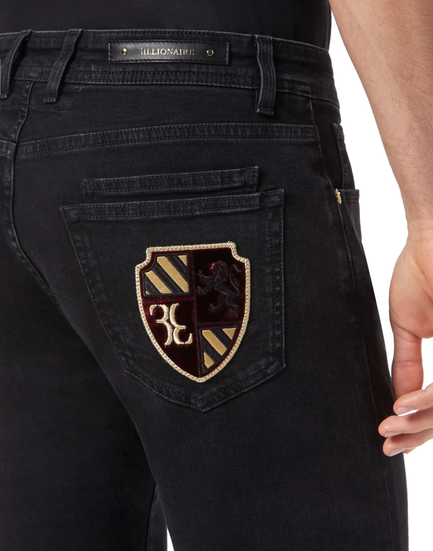 джинсы прямые  OABC-MDT3169-BTE001N_02 купить с доставкой