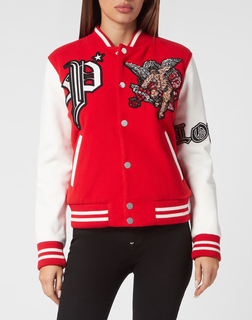 

Бомбер Philipp Plein, Красный