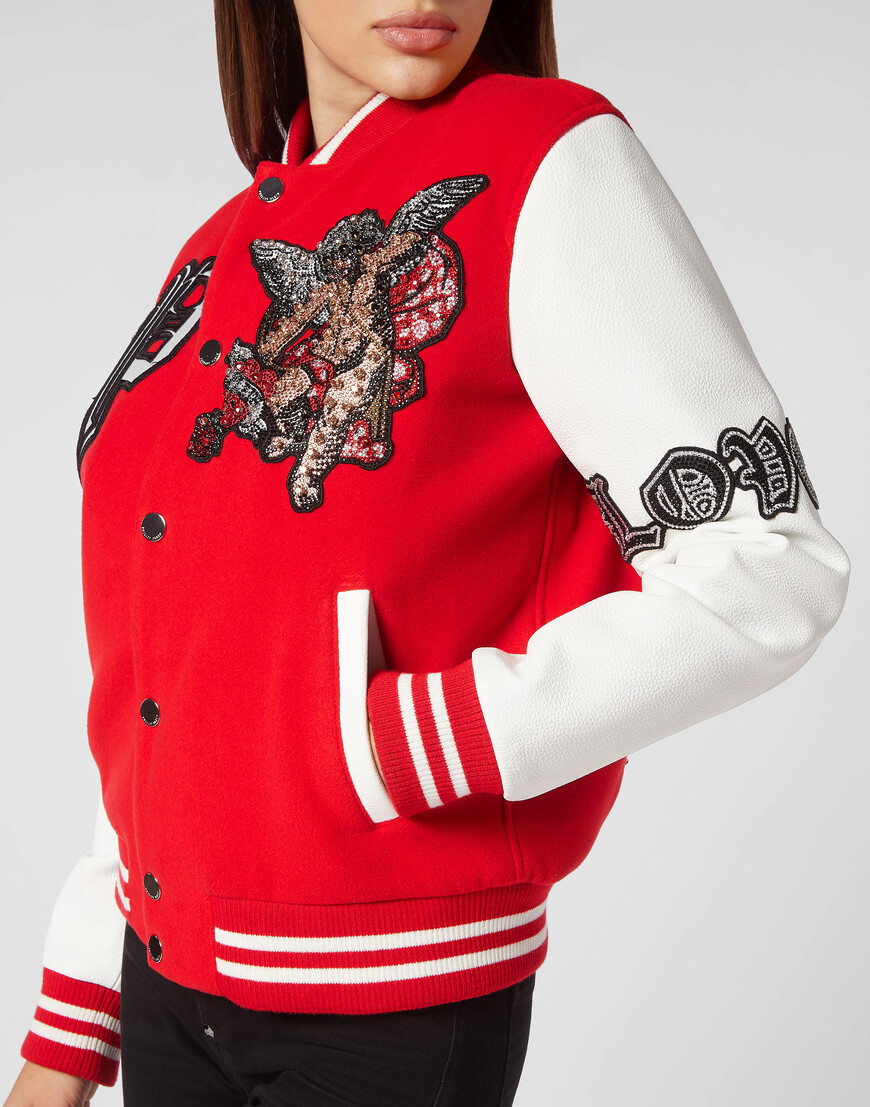 

Бомбер Philipp Plein, Красный