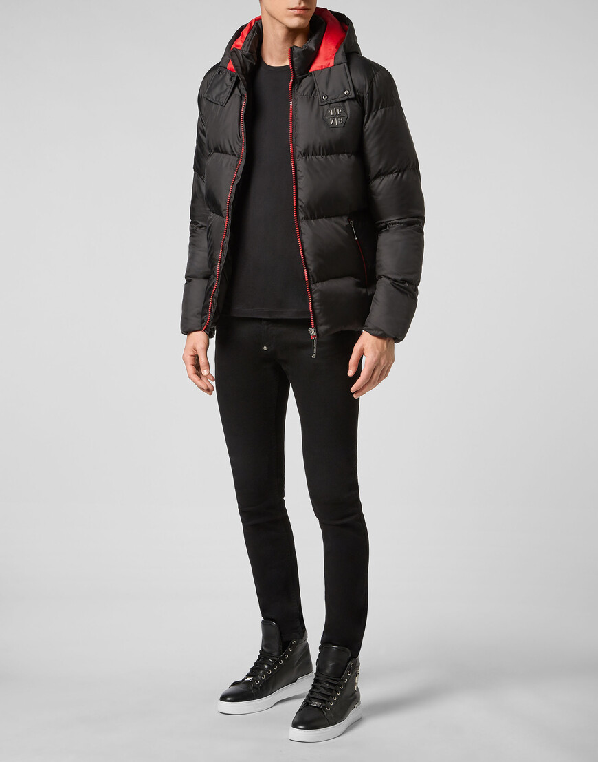 

Пуховик Philipp Plein, Черный