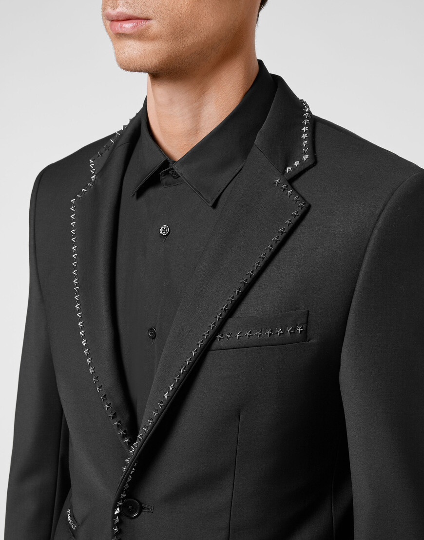 пиджак классический  из америки вид сбоку