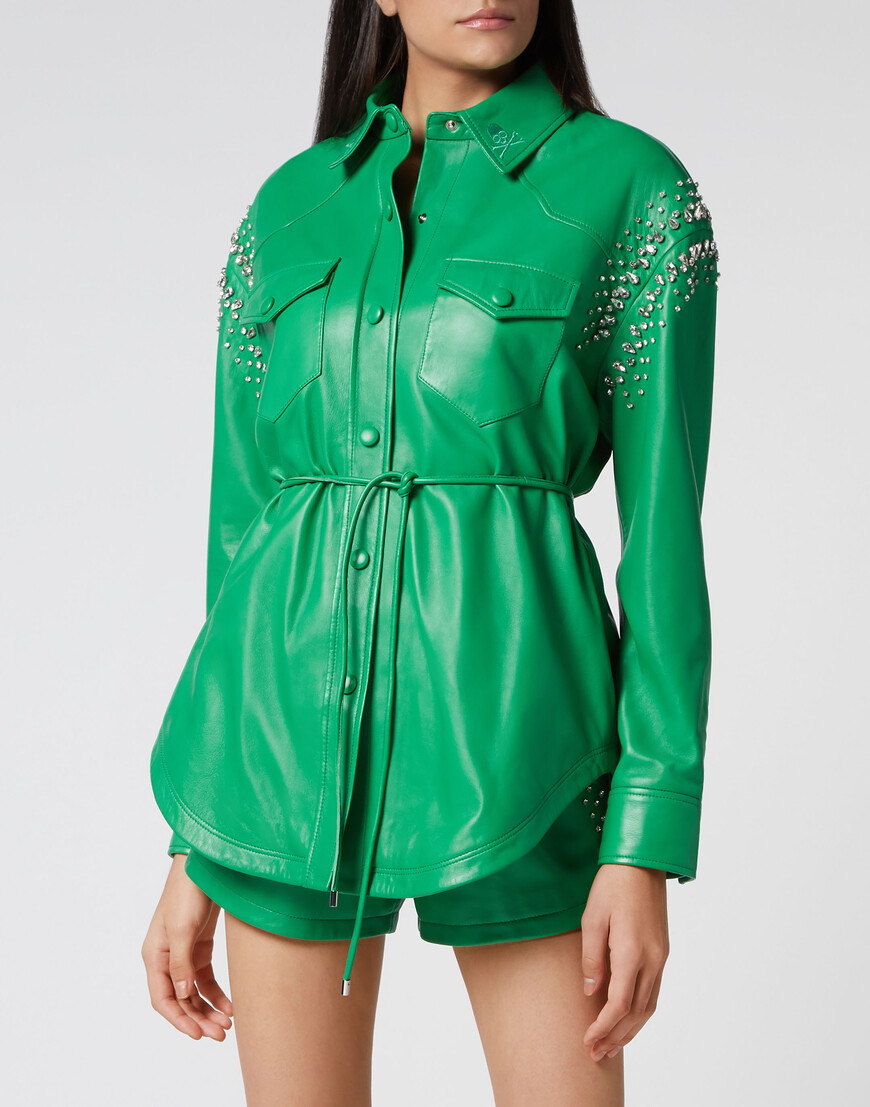Кожаная Куртка Philipp Plein