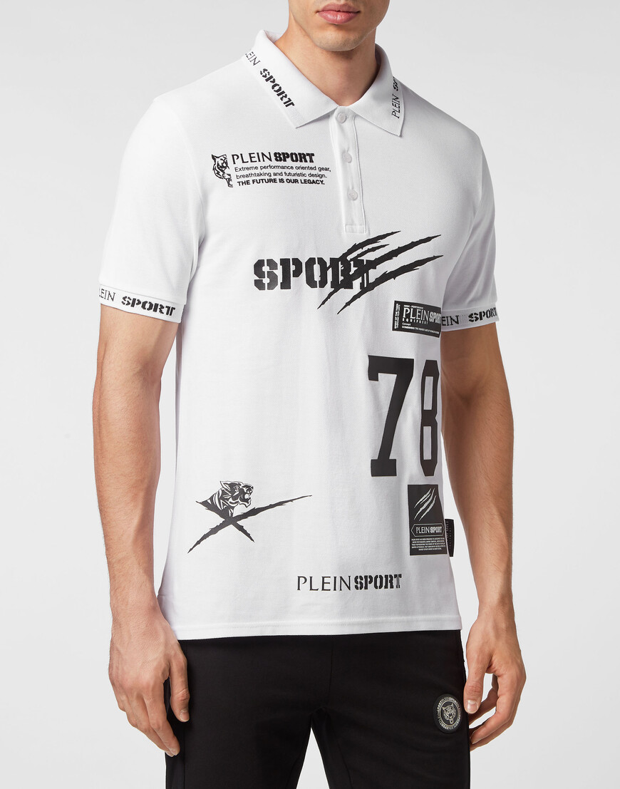 

Поло Plein Sport, Белый