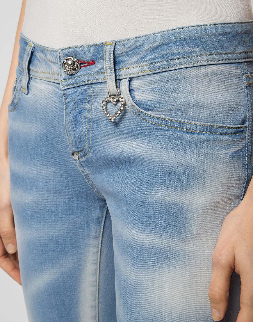 джинсы зауженные  F20C-WDT1420-PDE004N_07sc купить с доставкой