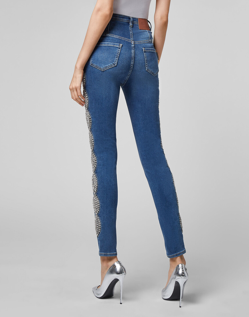 

Скинни Philipp Plein, Синий
