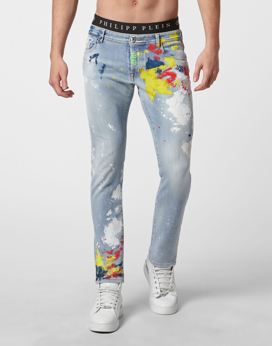 джинсы прямые  FABC-MDT3122-PDE004N_03GD фотография