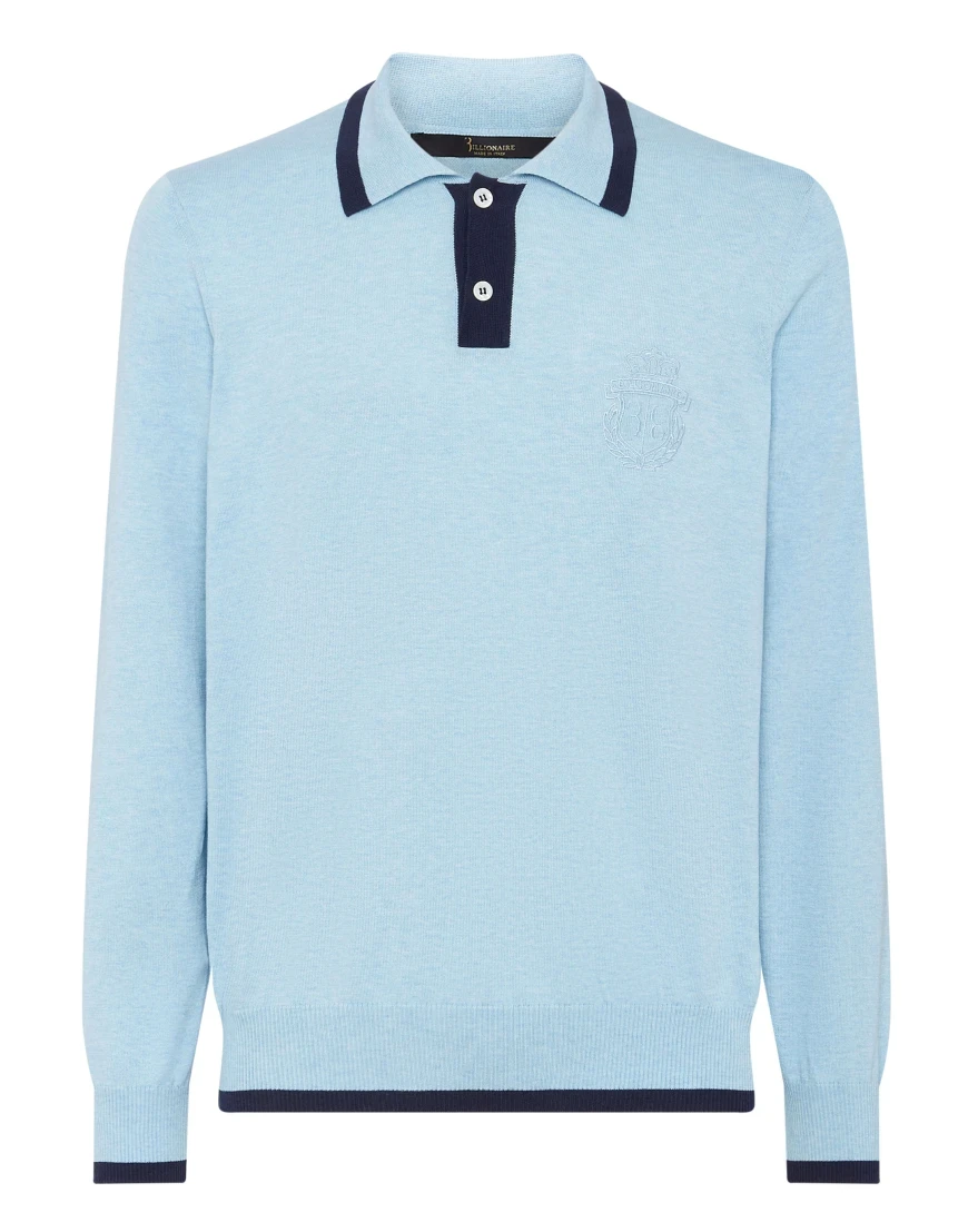 поло с длинным рукавом  IACC-MKK0225-BKN001N_0714 по низкой цене