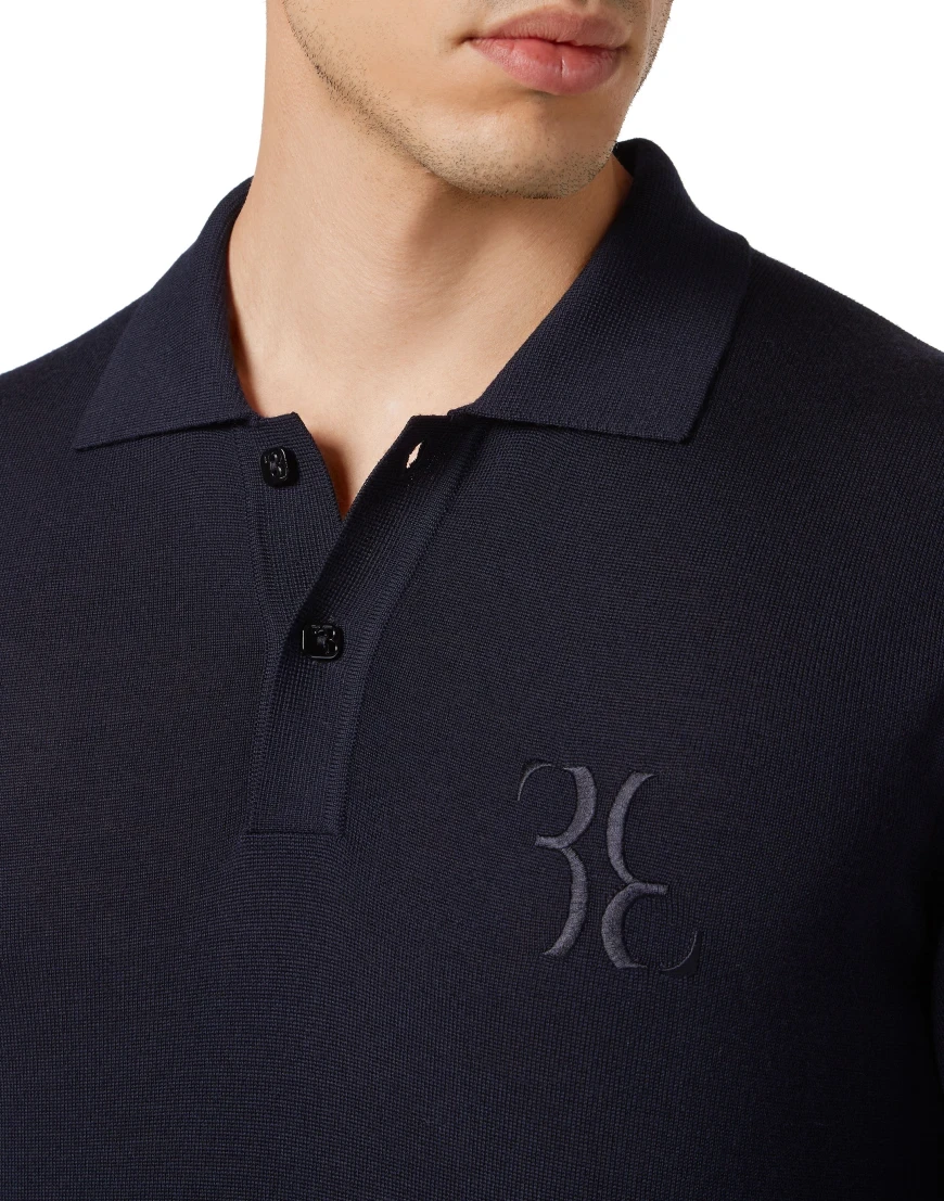 поло с длинным рукавом  OACC-MKK0233-BKN001N_14 купить с доставкой