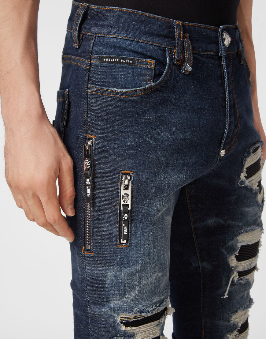 джинсы прямые и зауженные  SADC-MDT3683-PDE004N_14SM купить с доставкой