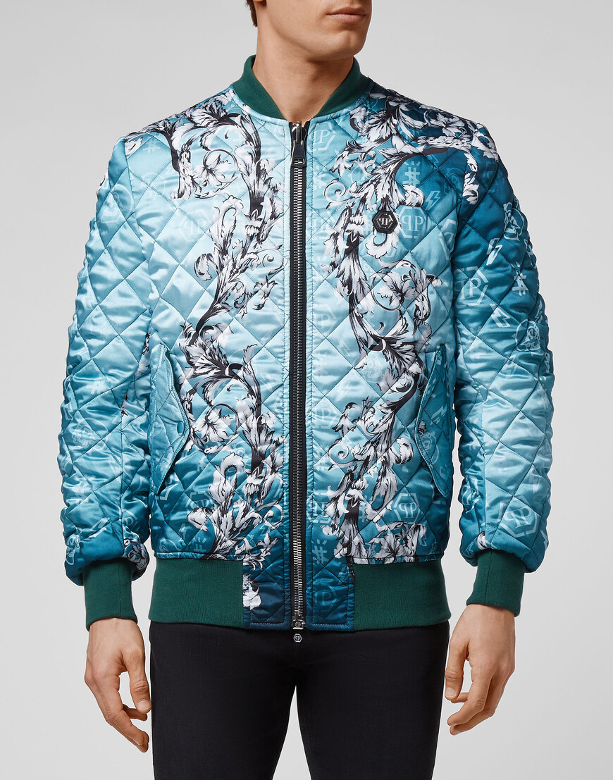 

Бомбер Philipp Plein, Бирюзовый