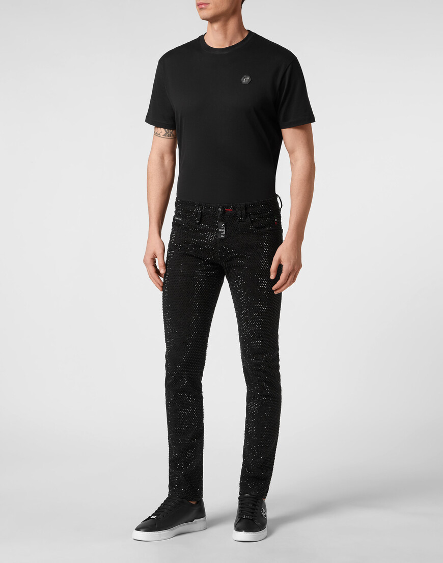 джинсы прямые  FACC-MDT3008-PDE004N_14AM с промокодом